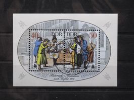 DDR 1987 Leipziger Herbstmesse Blk 88 gest.