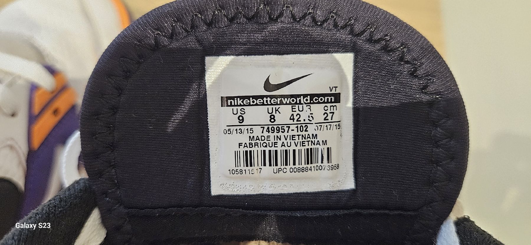 Nike Scarpe da uomo: basket Nike Air Agassi taille 42,5 – Usato da etoy venduto da Vinyle-is-back.com 3