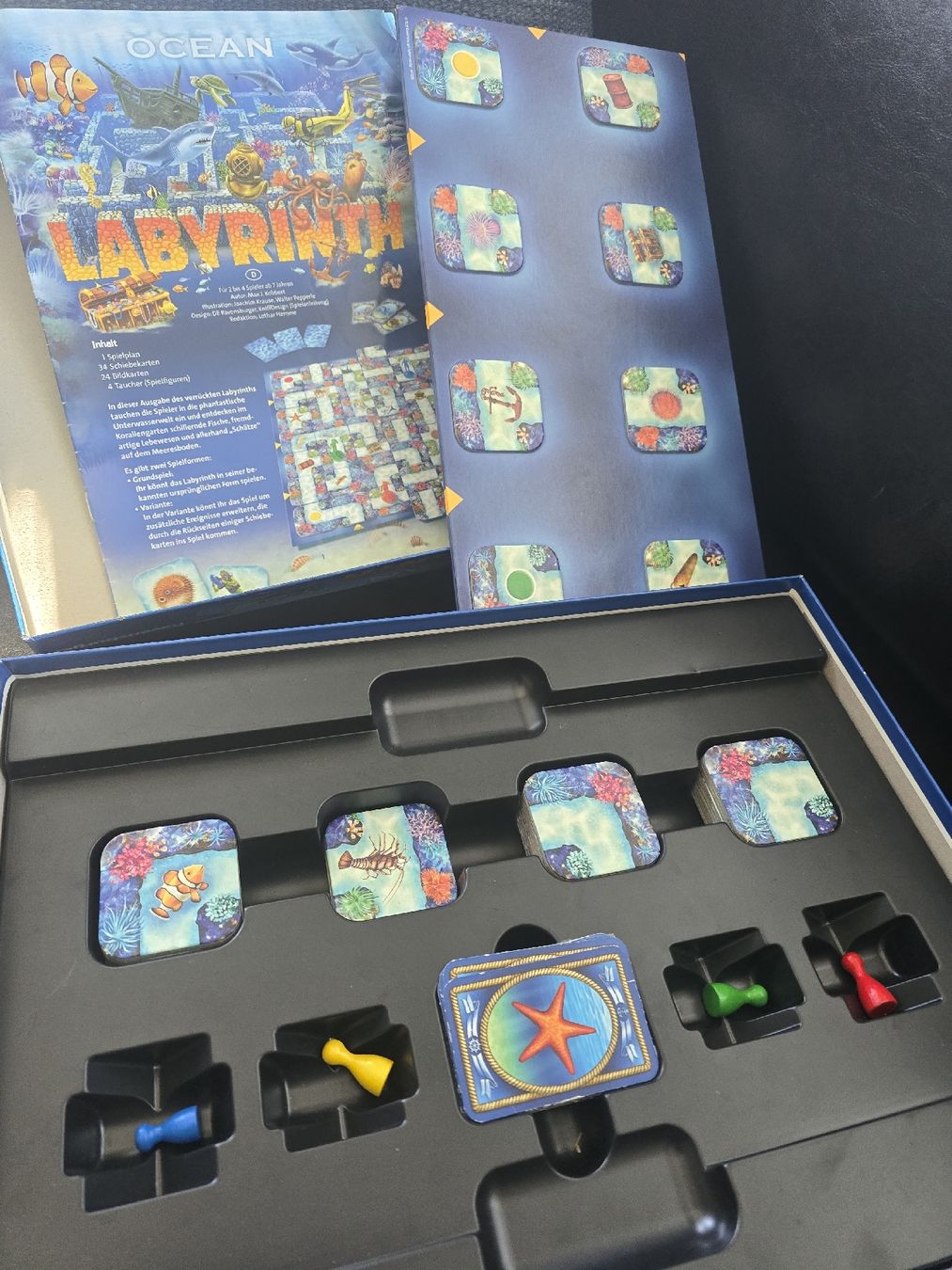 Ravensburger Giochi: Ravensburger Ocean Labyrinth Board Game - Great Fun – Usato da Erlenbach ZH venduto da Lapaz2002 2