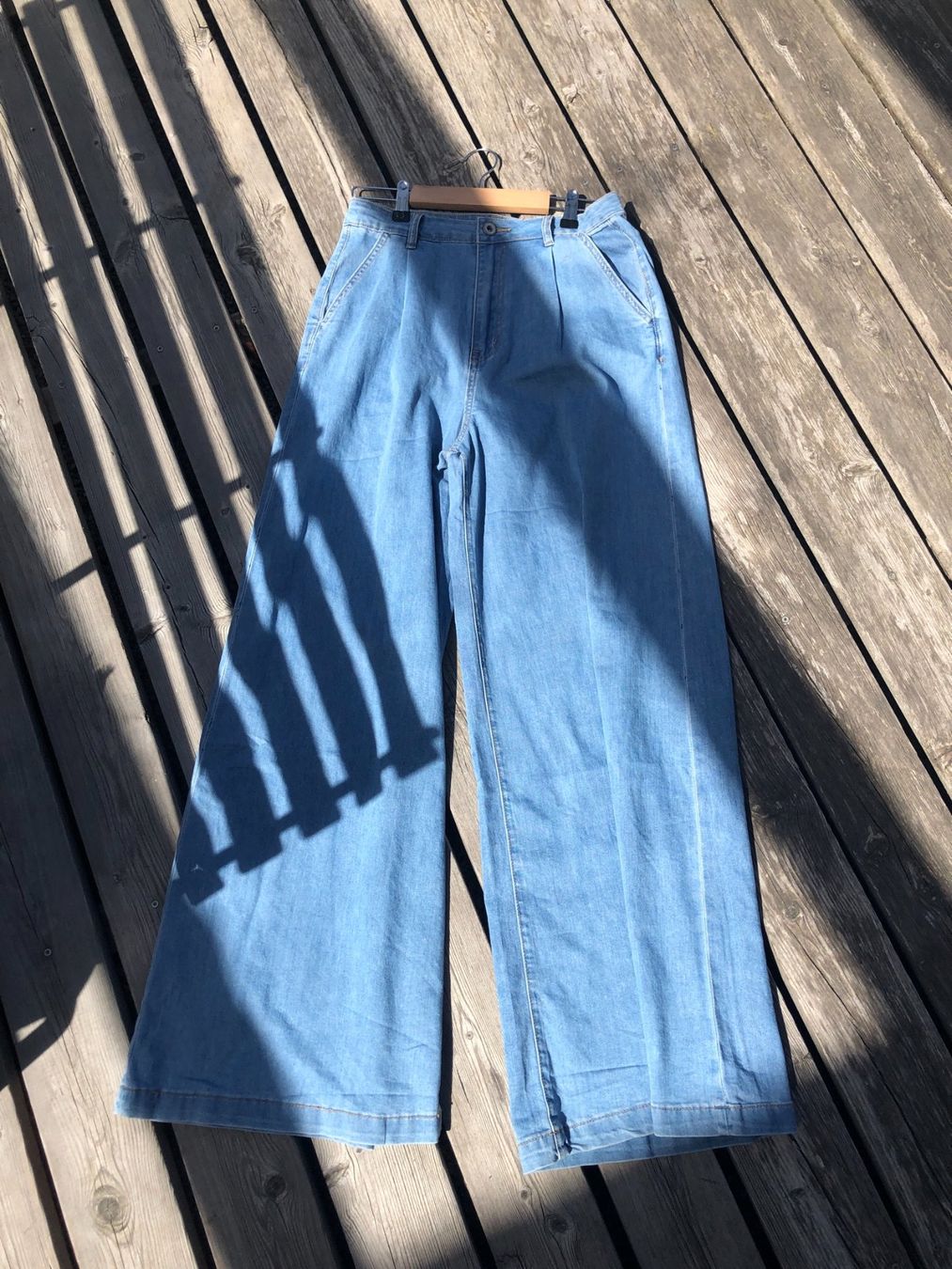 Jeans: Weite Jeans / Sommerhose – Usato da Wädenswil venduto da Pixie_ 4