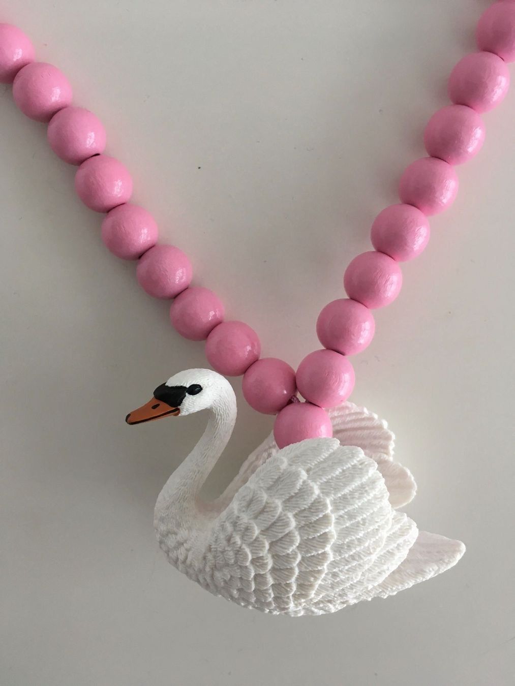 Catenine: SCHLEICH Kette Schwan Rosa – Nuovo e nell'imballaggio originale da Zollikofen venduto da poppala 2