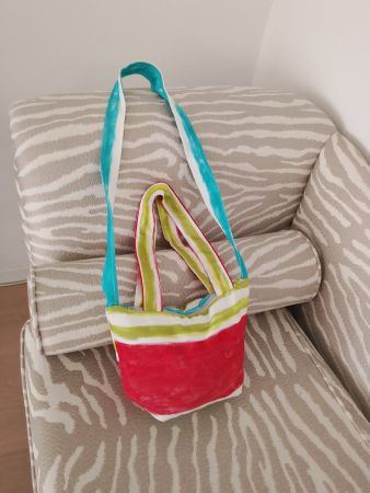 Farbenfrohe Handtasche, ideal für den Sommer, neu! ☀️👜