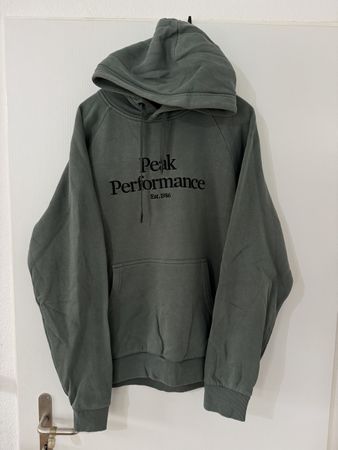 Peak Performance Kapuzenpullover grün Grösse XXL Herren 