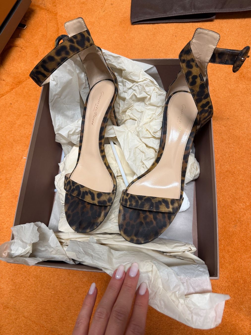 Gianvito Rossi Scarpe da donna: Gianvito Rossi sandals leopard print with box – Usato da Plan-les-Ouates venduto da ale_zbr8 1