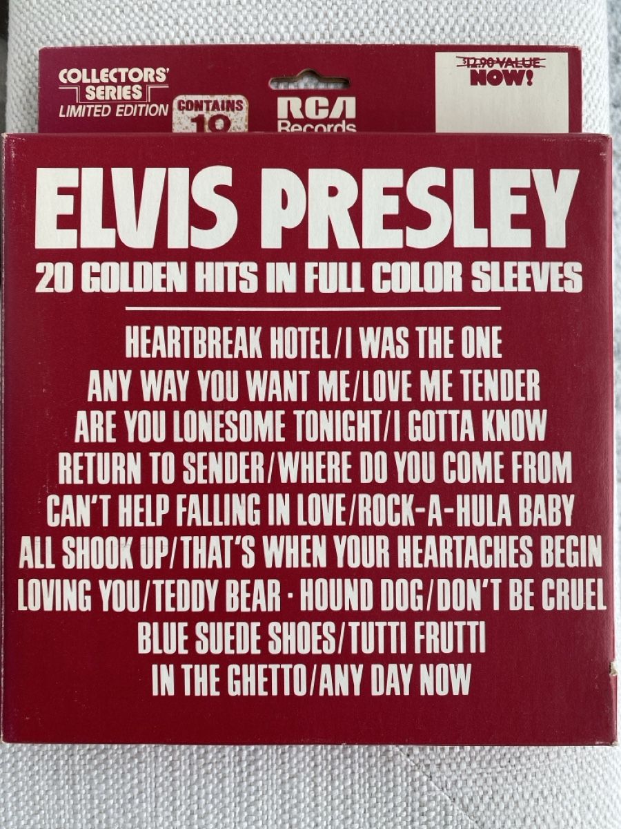 Dischi in vinile: 10 Single Box Elvis – Nuovo e nell'imballaggio originale da Freienbach venduto da Sarsch