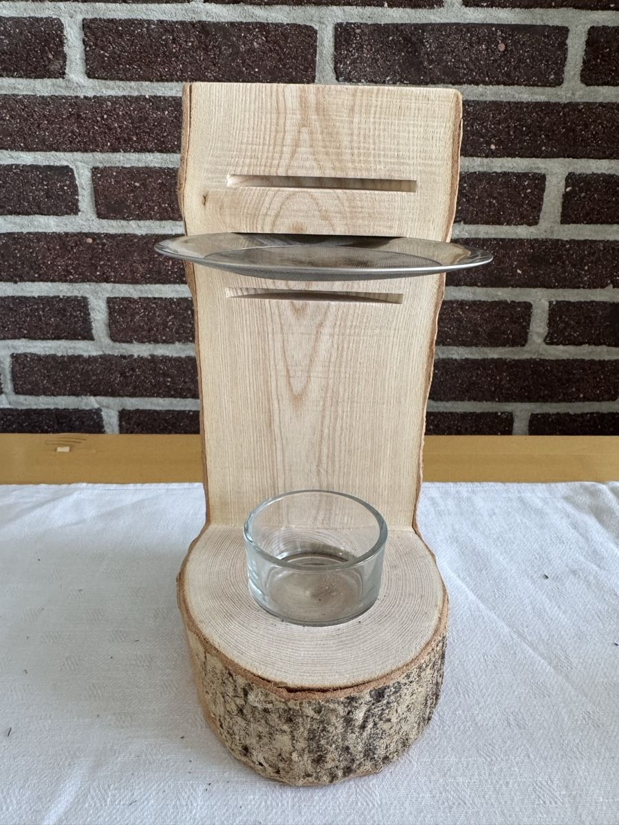 Holzartikel:  Räucherstövchen aus Holz – Gebraucht aus wichtrach von elvena 4