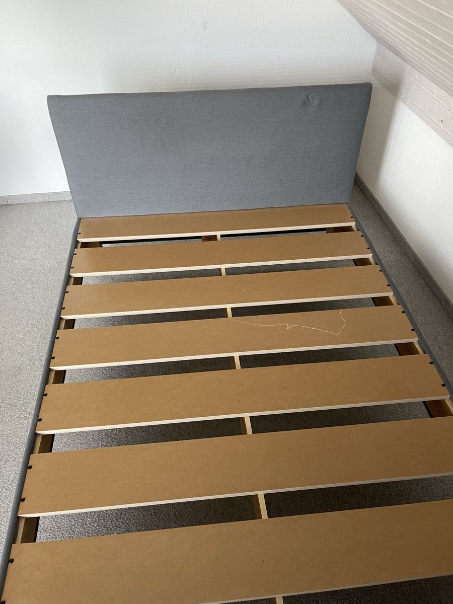 Ikea Lits: Ikea Bett anthrazith – D'occasion à Dorf par Leony22 2