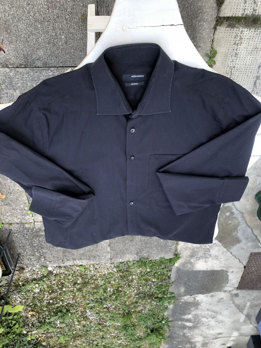 Camicie: Herren - Hemden schwarz 3 Stücke – Usato da Niederlenz venduto da lil_jxk8 6