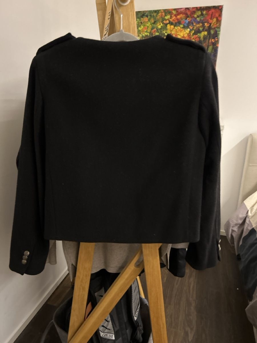 Massimo Dutti Cappotti: Massimo Dutti Wool Blend Coat - Classic Style, Size S/36 – Nuovo e nell'imballaggio originale da Zug venduto da luc_8rvs 3