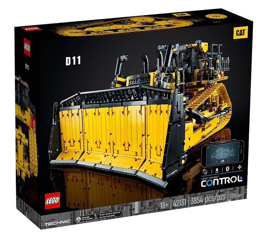 Lego Kit di costruzioni: Lego 42131 Technic Appgesteuerter Cat D11 Bulldozer – Nuovo e nell'imballaggio originale da Luzern venduto da Venancio66 4