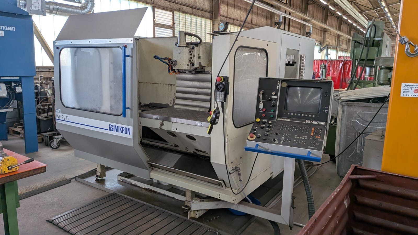 Tutte le macchine: Fräsmaschine Mikron WF 72 D – Usato da Gränichen venduto da Polyfer 1