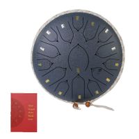 Steel Tongue Drum 13 Zoll C-Dur 15 Noten