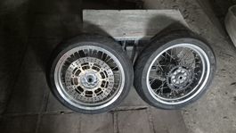 Supermoto Excel Felgen, Räder Mit KTM Vorder Bremse