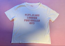 T-shirt Pepe Jeans Blanc – Taille L – Comme neuf
