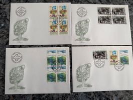 4 Ersttagsbriefe Fürstentum Liechtenstein (36)