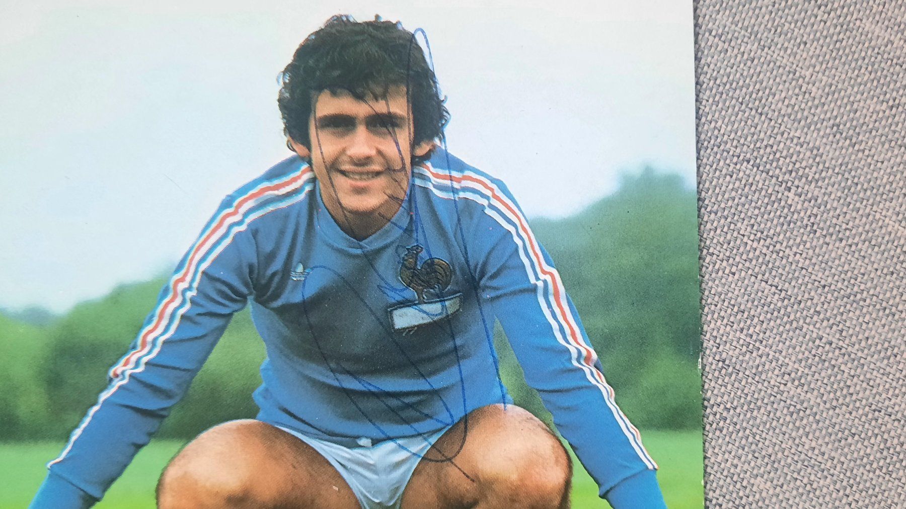Autogramme: Magazinkarte Michel Platini – Gebraucht aus Schmerikon von Olympia04 1