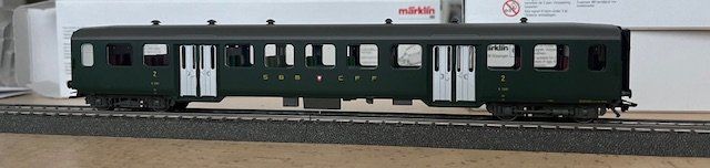 Märklin Modellini di ferrovie: Märklin Leichstahlwagen B – Usato da Winterthur venduto da dond1 1