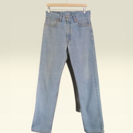 Levi's 581 Jeans W32 L34 Hellblau - Straight / Relaxed Le
