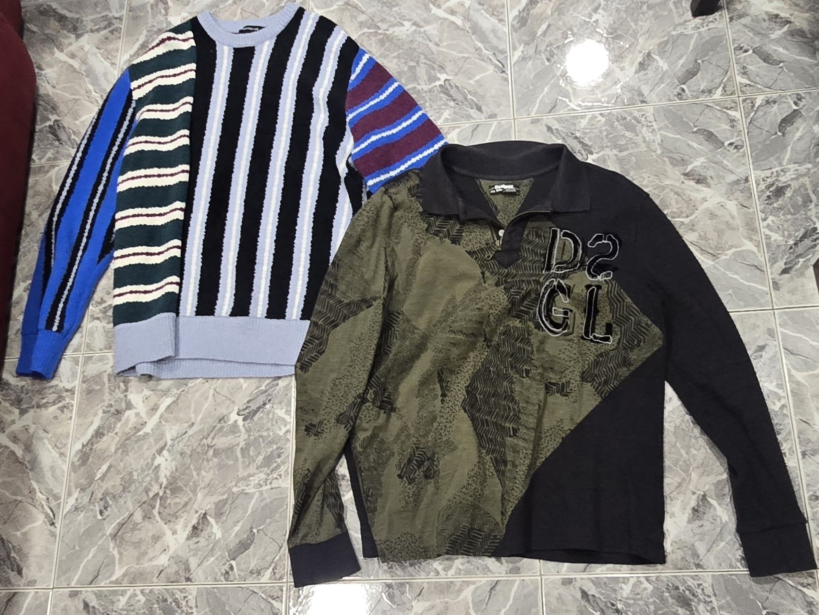Desigual Maglioni & Felpe: SECOND HAND 12 Stk. DESIGUAL Herren Langarm Shirts/Pullover – Usato da Seuzach venduto da K_N 2