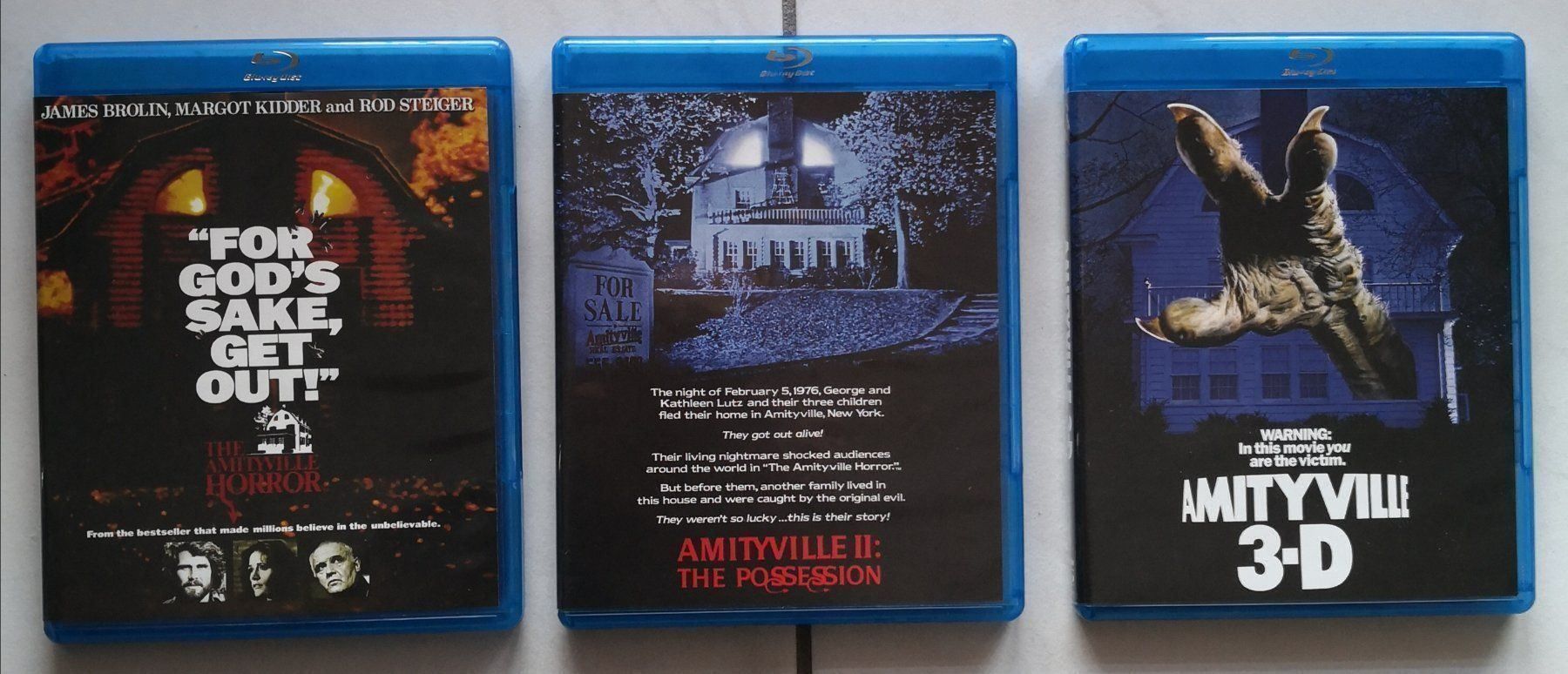 Tutti i DVDs: US Blu-Ray - Amityville Horror Trilogy – Usato da Ueberstorf venduto da Movieman83 4