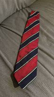 Uptown Classic Seidenkrawatte, Rot/Navy - Top Zustand!