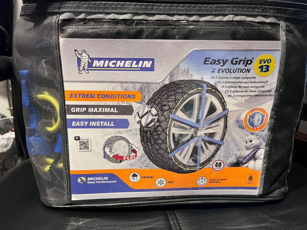Easy Grip Evo 16 Chaînes à neige Michelin neuves - Équipement auto