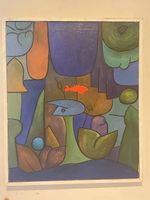 Copie peinte à la main sur toile daprès Paul Klee
