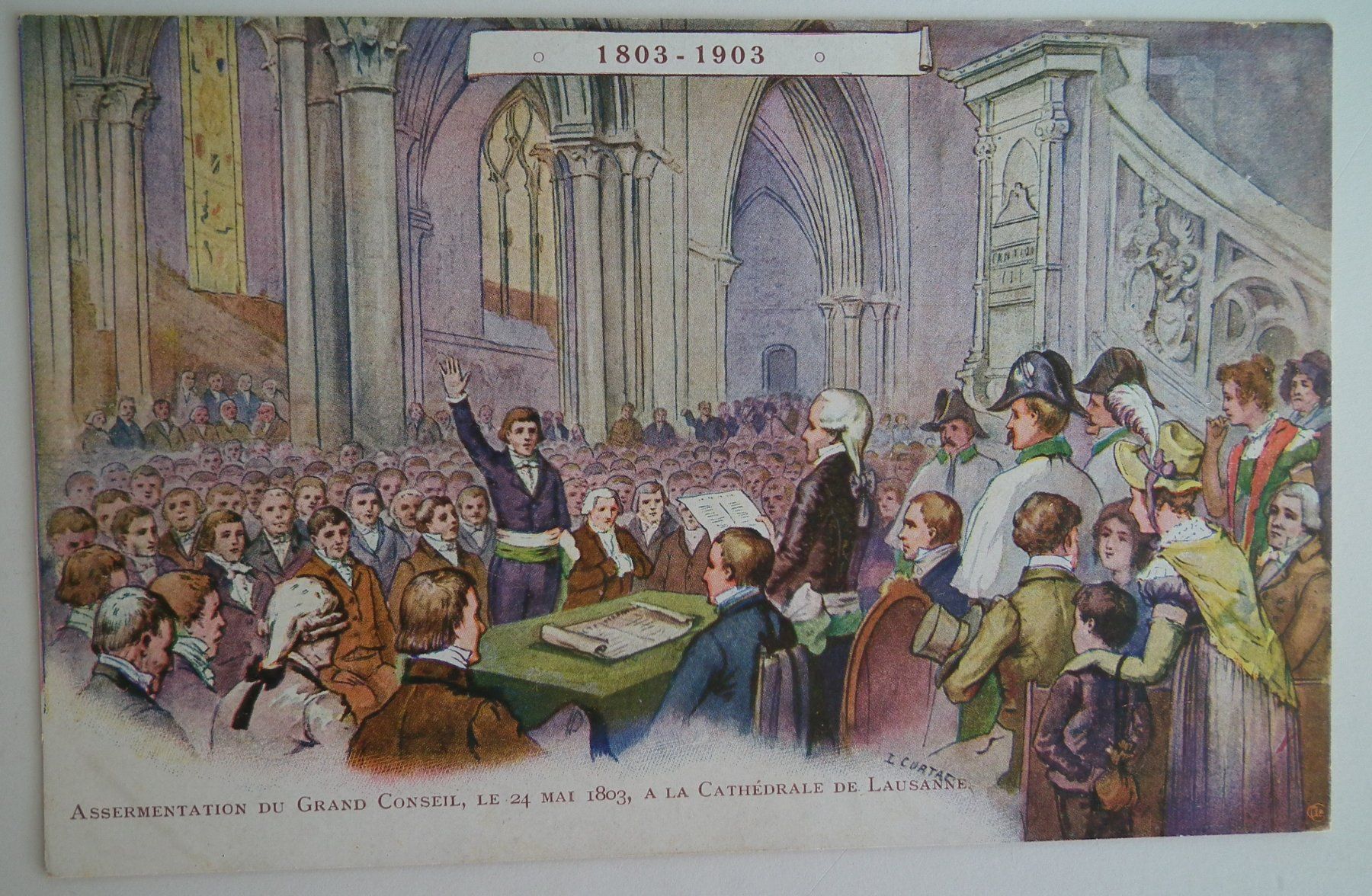 Alle Briefmarken: Bundesfeier ALT   100 Jahre Eidgenossenschaft  4- Postkarten – Gebraucht aus Kriens von WULLU99 5