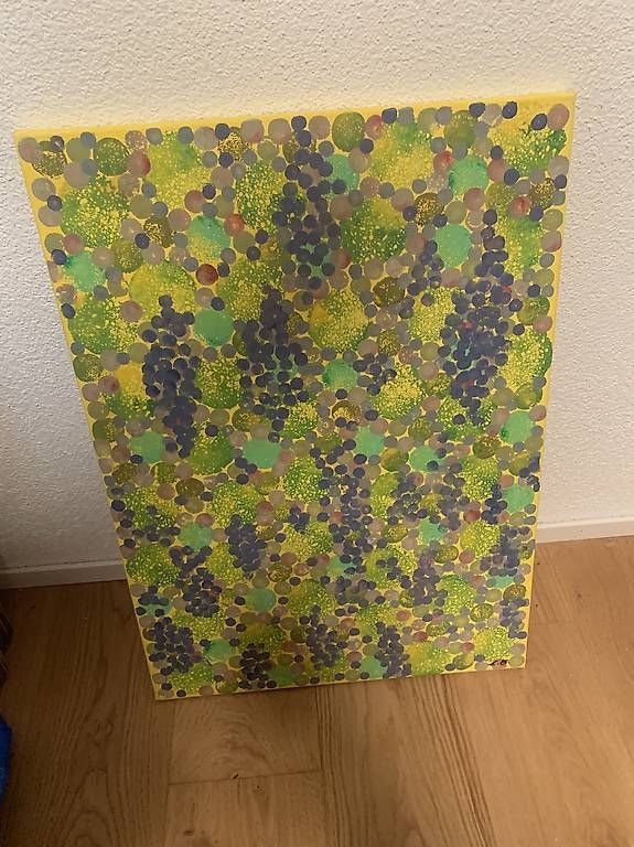 Tableaux: Gemälde - Weintrauben, Acryl – D'occasion à Obernau par fab_9wnq