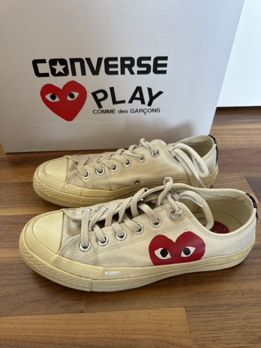 Comme Des Garcons Herrenschuhe: Converse Comme des Garcons - 2er Set, gebraucht – Gebraucht aus Schlieren von Chabuh 3