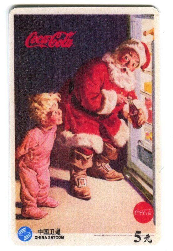 Cartes de téléphone: Telefonkarte "Coca-Cola. Weihnachtsmann" – D'occasion à Basel par Butsch5