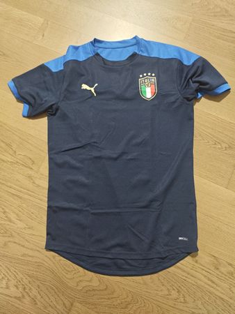 Puma Italien Training Shirt Grösse M Drycell Navy/Blau