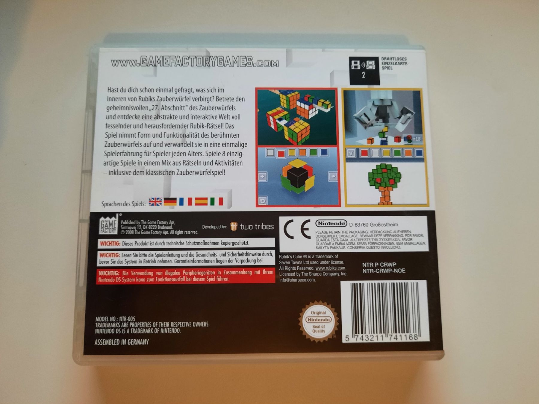 Nintendo Jeux: Rubik's Puzzle World /DS – D'occasion à Münchenstein par 2DGames 1
