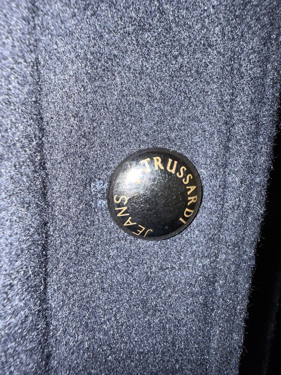 Cappotti: Mantel Trussardi Jeans Blu Gr. 44 – Usato da Zürich venduto da Fabrizio1978 2