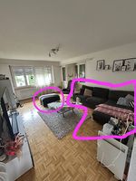 Ikea Sofa zu verkaufen mit Hocker