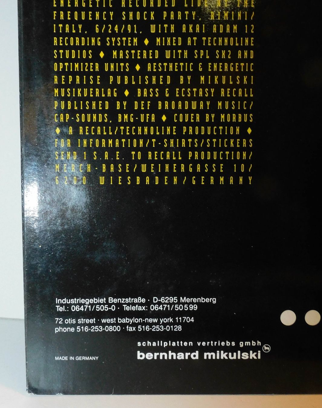 Schallplatten: LP Schallplatte Techno Drome International – Gebraucht aus Sursee von 76 3