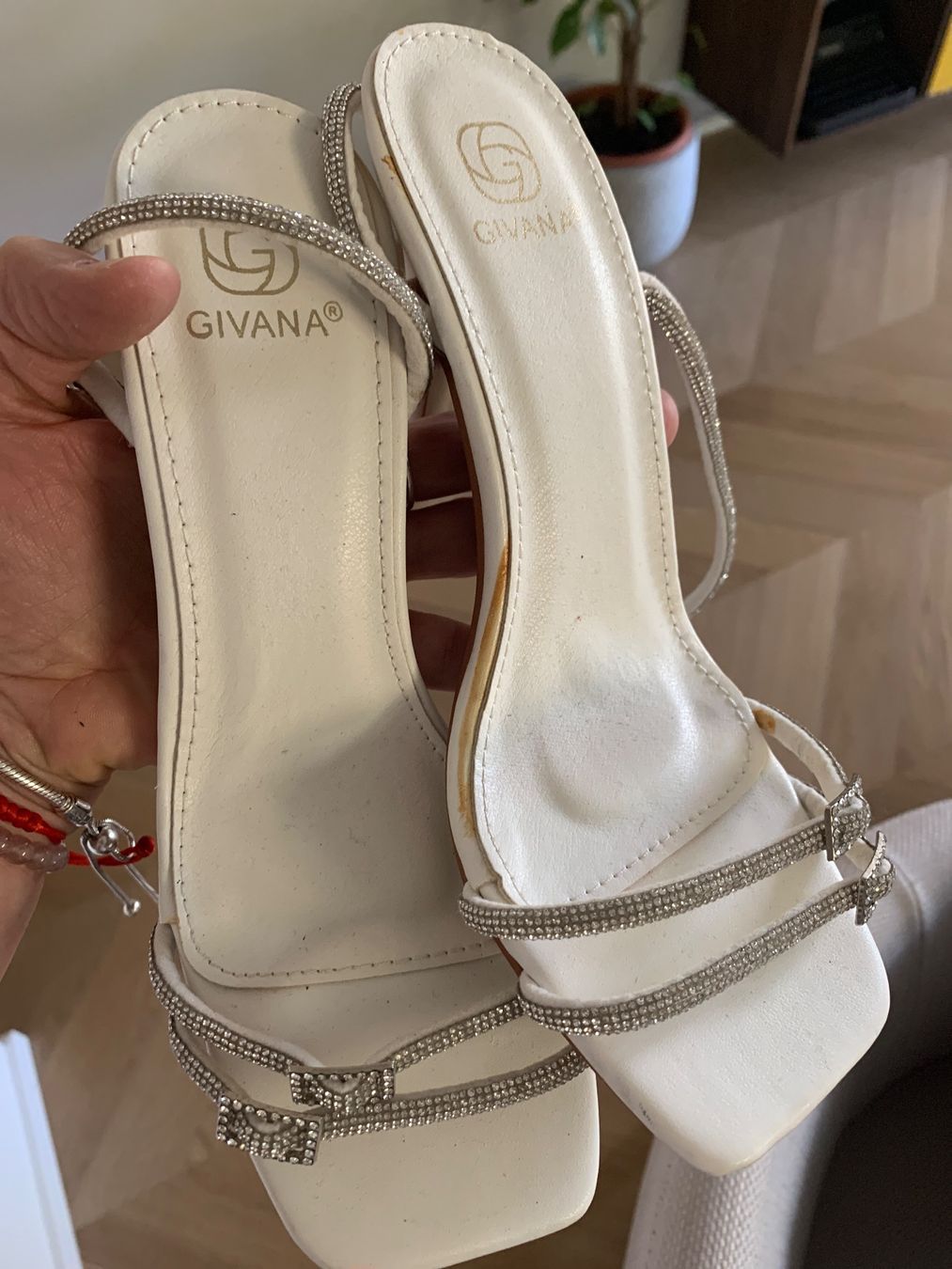 Scarpe da donna: Weisse Sandalen mit Strass 36 – Nuovo (secondo la descrizione) da Zürich venduto da Angela_Fashion_Lover 6