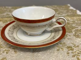 Vintage "Hanson" Teetasse mit Unterteller, Top Zustand!