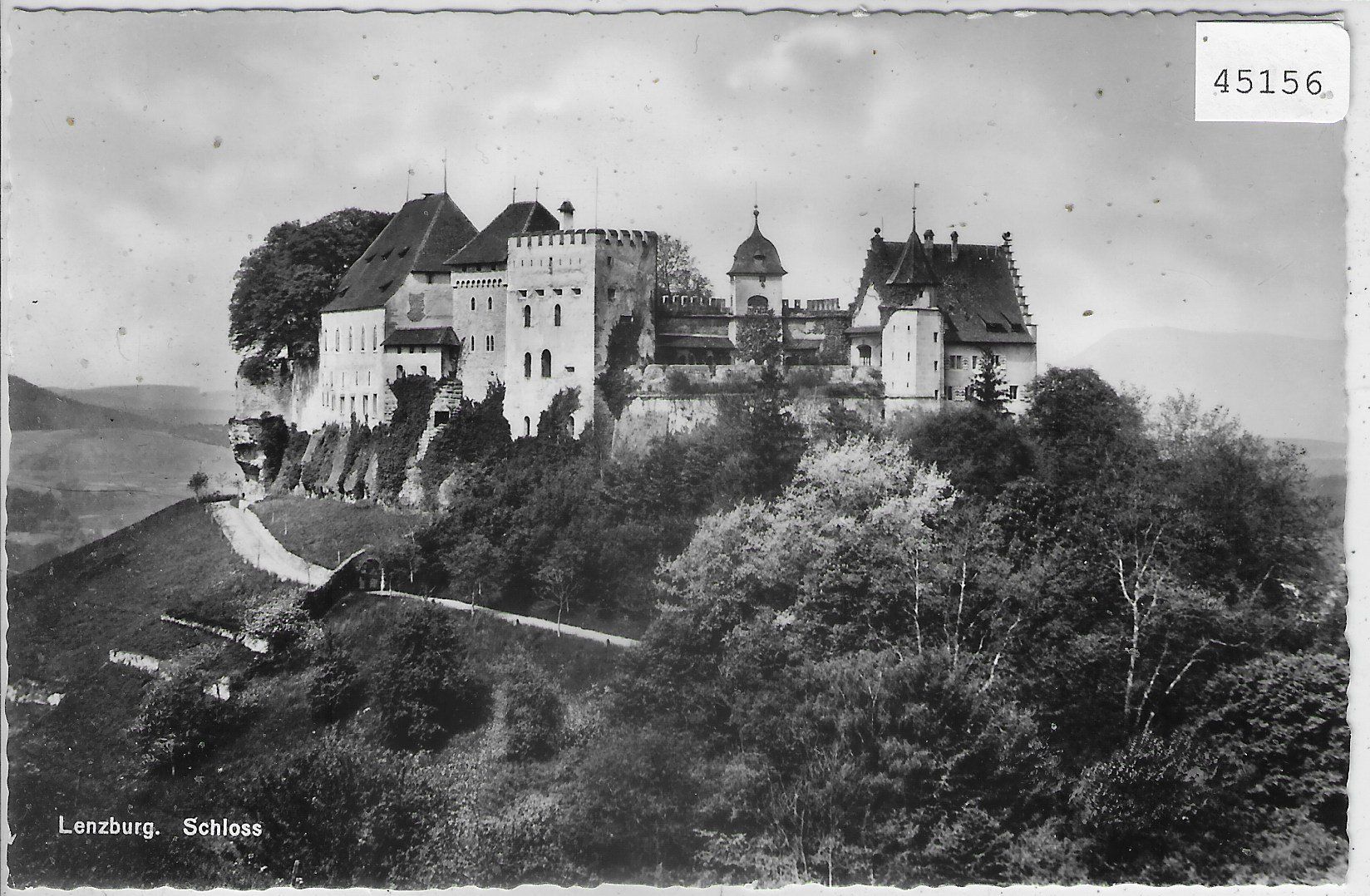 Ansichtskarten: Lenzburg - Schloss – Gebraucht aus Ettingen von Kartenplanet