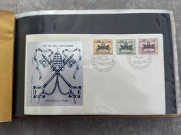 Briefmarken / Sammlung / selten / Vatikan / Apollo 11