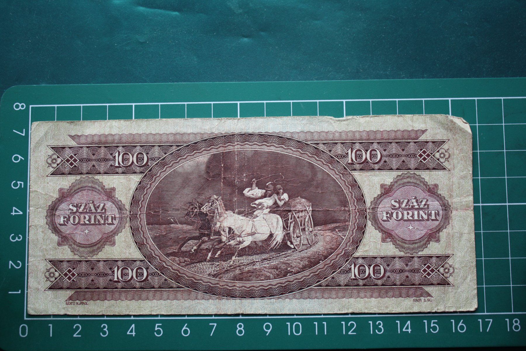 Banconote: currency banknote ungarn 100 forint 1975 – Usato da Laupen BE venduto da Gufi57 1