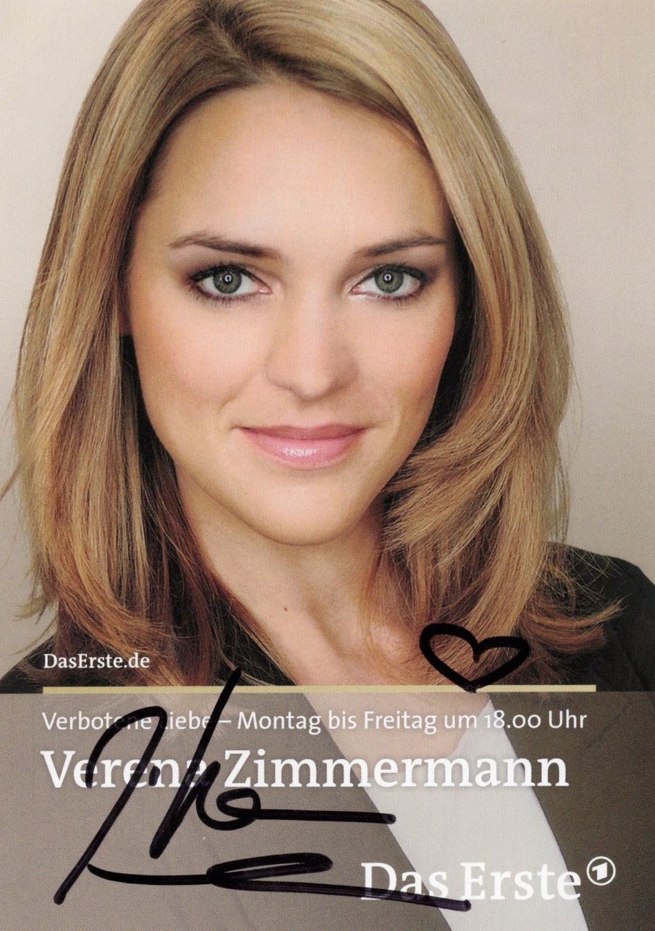 Autogramme: Original Autogramm von Verena Zimmermann – Gebraucht aus Niedergösgen von Adrechada