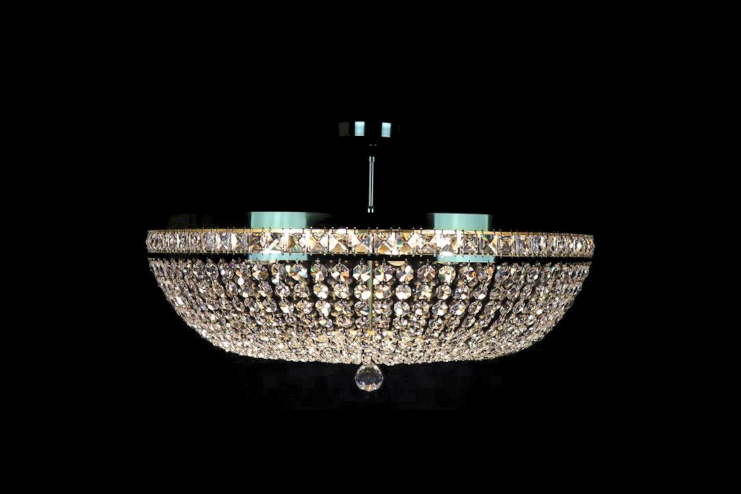 Lampadari & plafoniere: Kronleuchter Stockholm 12 Alpha Gold – Nuovo e nell'imballaggio originale da Glattfelden venduto da Bohemiancrystal 1