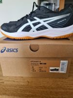 Asics Upcourt 6 Herren Hallenschuhe Schwarz Weiss Gr. 41.5