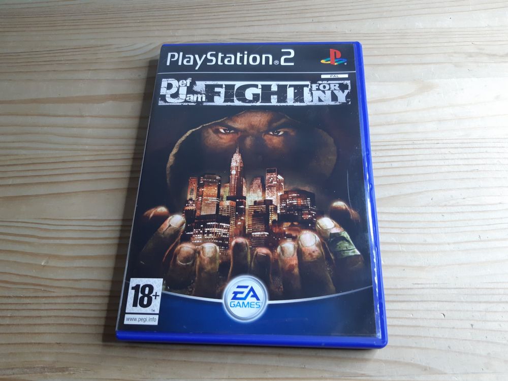 Playstation 2 PS2 - Def Jam Fight For NY New-York