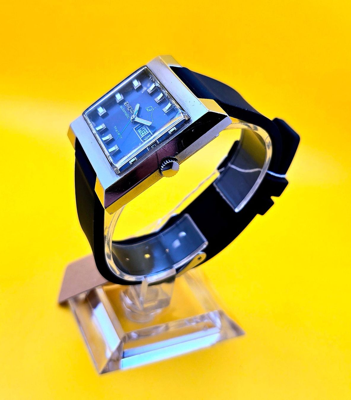 Omega Orologi: ENICAR AUTOMATIC METEOR DAY-DATE MECHANISCH WERK AUTOMATIC S – Usato da Neftenbach venduto da Taschen-Uhren 9