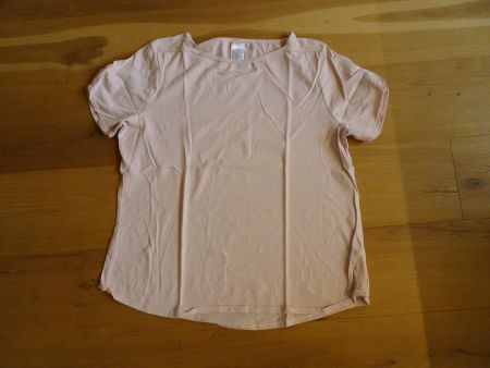 Hell rosa Sportshirt Baumwolle Decathlon Gr. XL - 423021