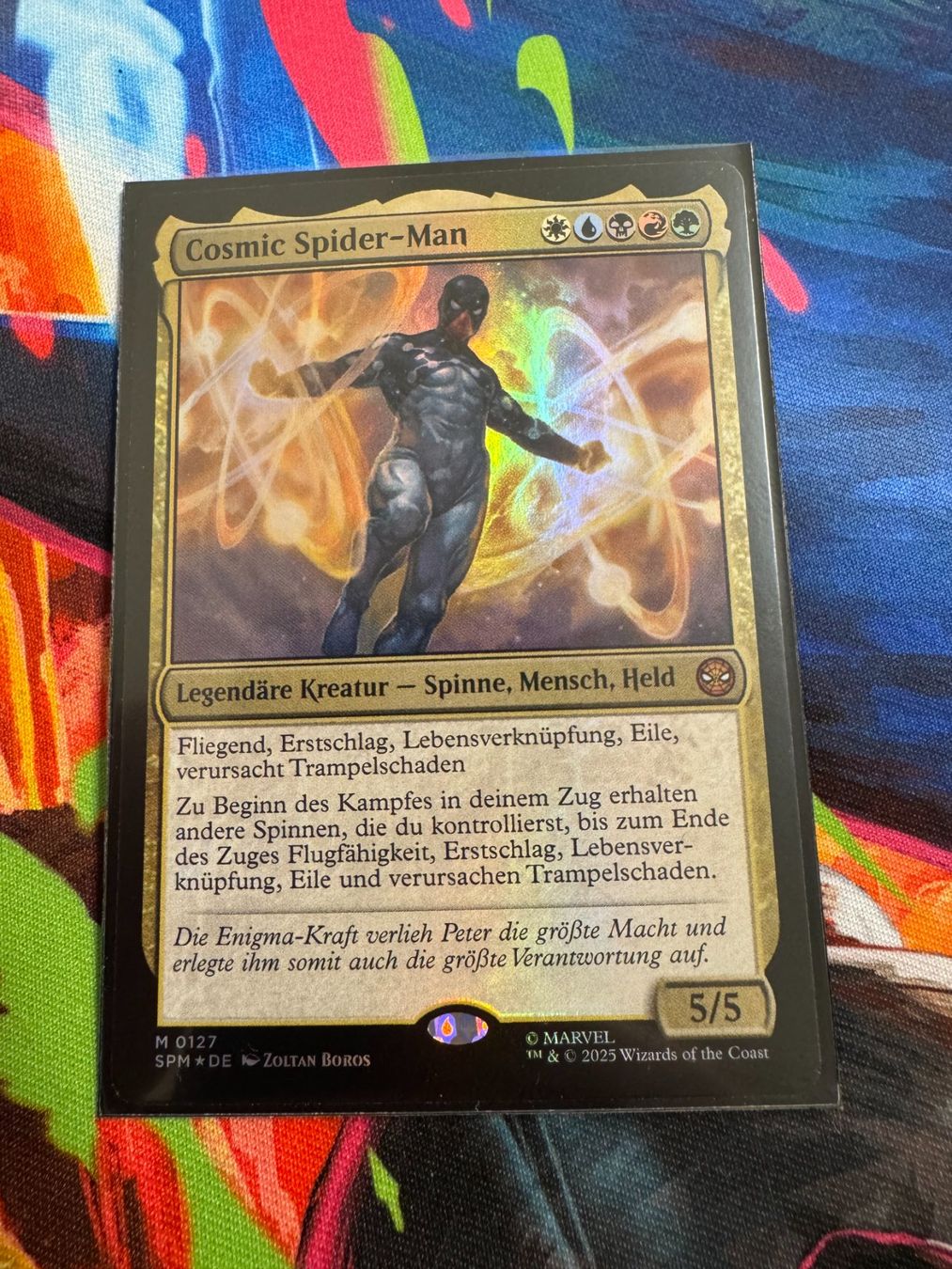 Magic The Gathering Carte collezionabili: Cosmic Spider-Man - Foil - Marvel's Spider-Man - Magic – Nuovo (secondo la descrizione) da Bülach venduto da Pfrenzel
