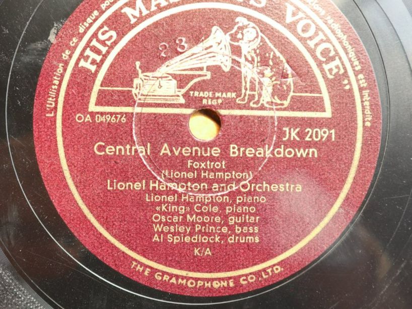 Schallplatten: Schellack Lionel Hampton Jack the Bellboy / Central Av Break – Gebraucht aus Eschenbach SG von Astalavista 4