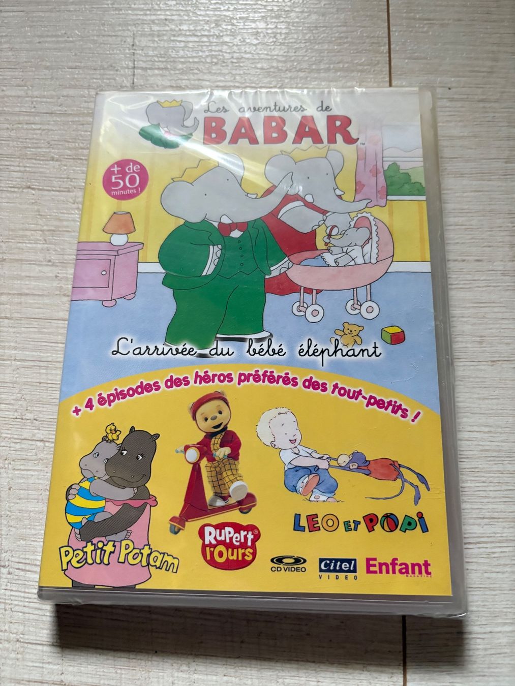 CD: CD vidéo Les aventures de Babar – Usato da Grône venduto da natatou